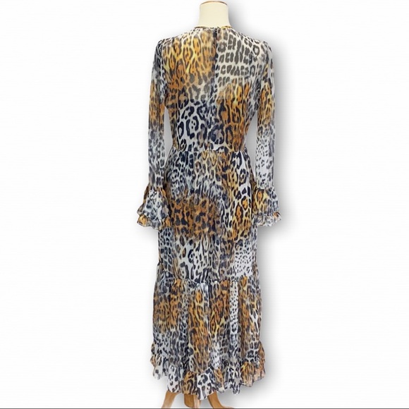 GENERATION LOVE Blaine Maxi *SAMPLE DRESS* Cheetah - Picture 5 of 14